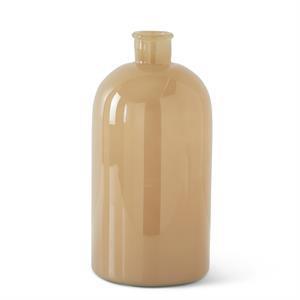 Beige Glass Bottle